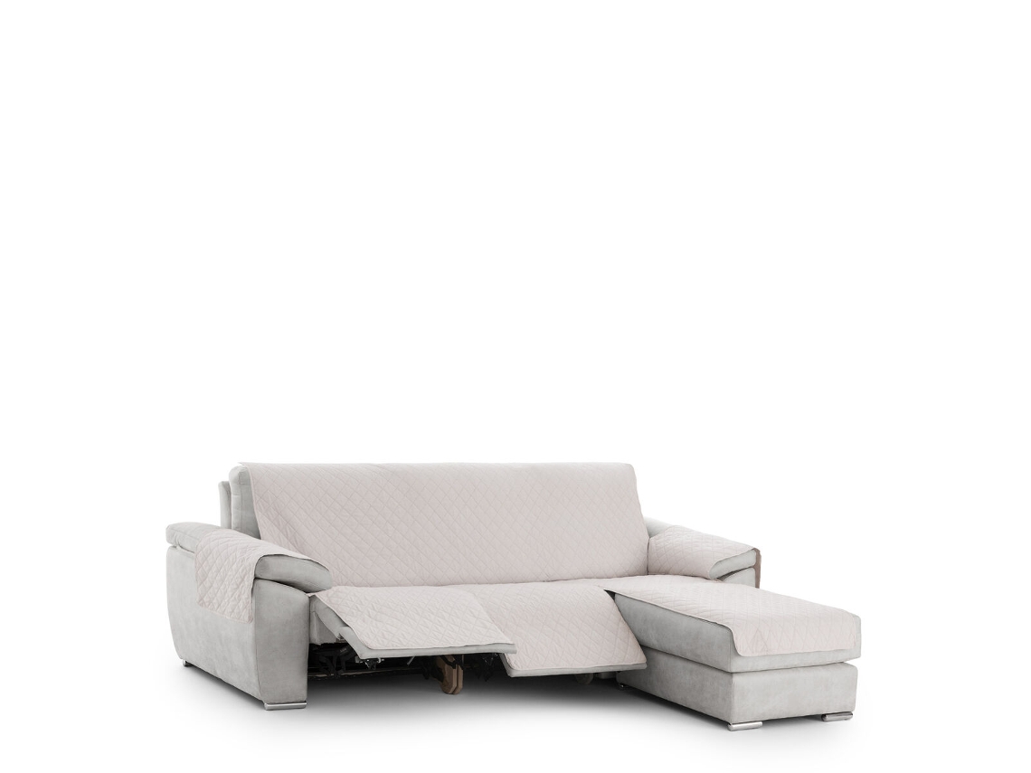 Capa para chaise longue de braço curto direito EYSA MONTBLANC Bege 100 x 110 x 240 cm