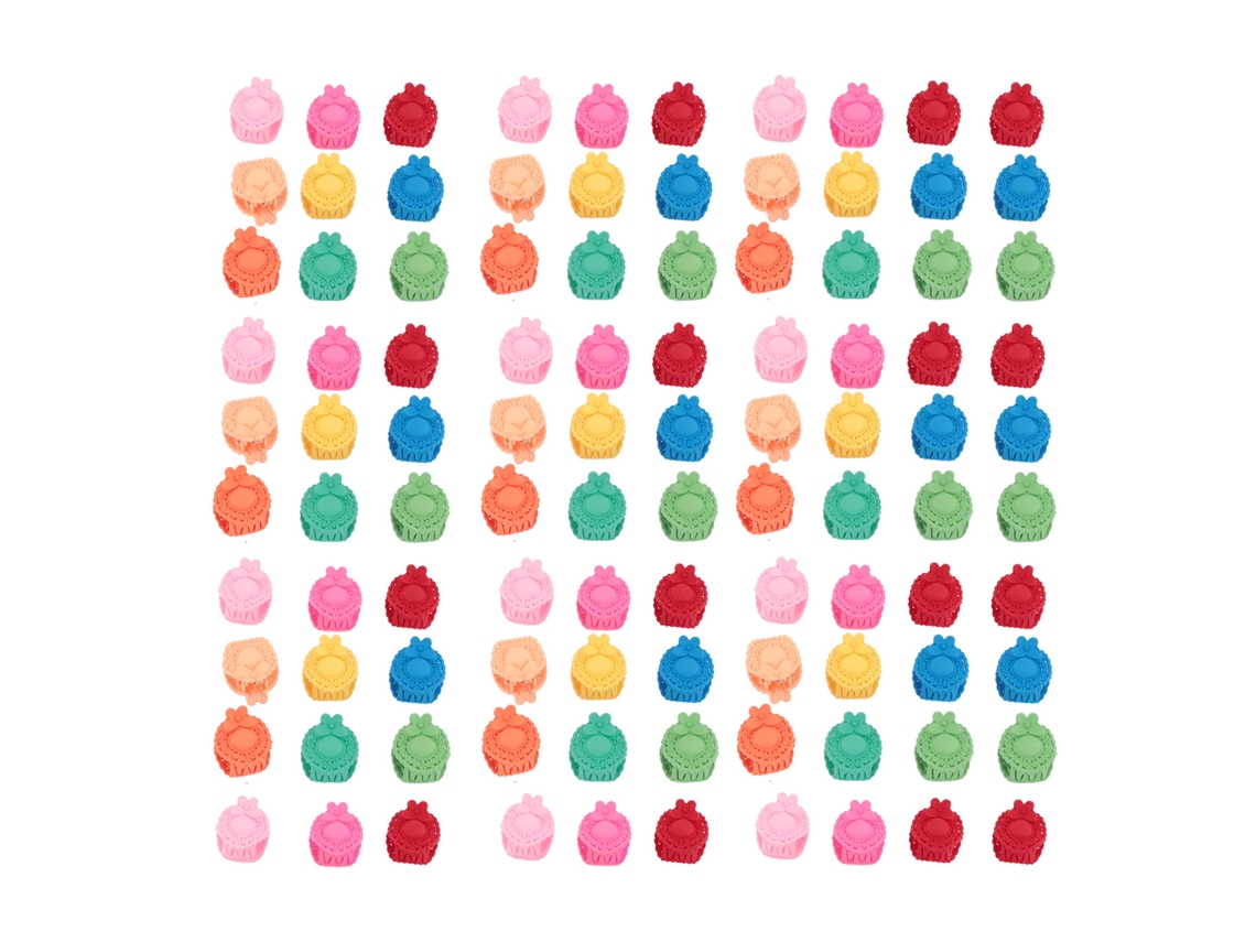 2026 100pcs Pinzas Pequeñas para Pelo En Forma de Gorro de Color Mixto Con Agarre Fuerte para Pelo Fino Y Delgado