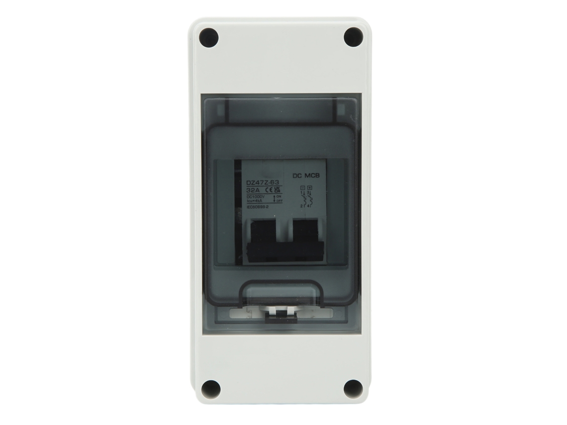 Laxiscreed Mini Disjuntor Dc 2p À Prova De Água, Capacidade 4000a Para Estejções Resistentes