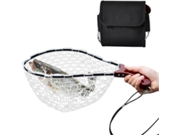 De Pesca Dobrável Pequena Com Cabo Ergonômico Para Armazenar Capturas Vivas Em Piscinas, Praias, Gokoco