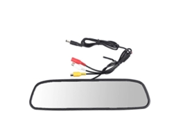 Câmera Dvr Para Carro Com Monitor Retrovisor Lcd De 4.3 Polegadas