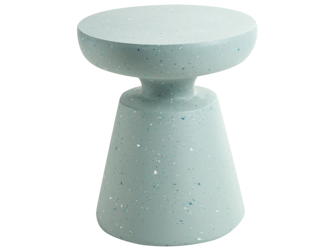 Mesa De Apoio Beliani Mincio De Óxido De Magnésio Verde 45x45x52