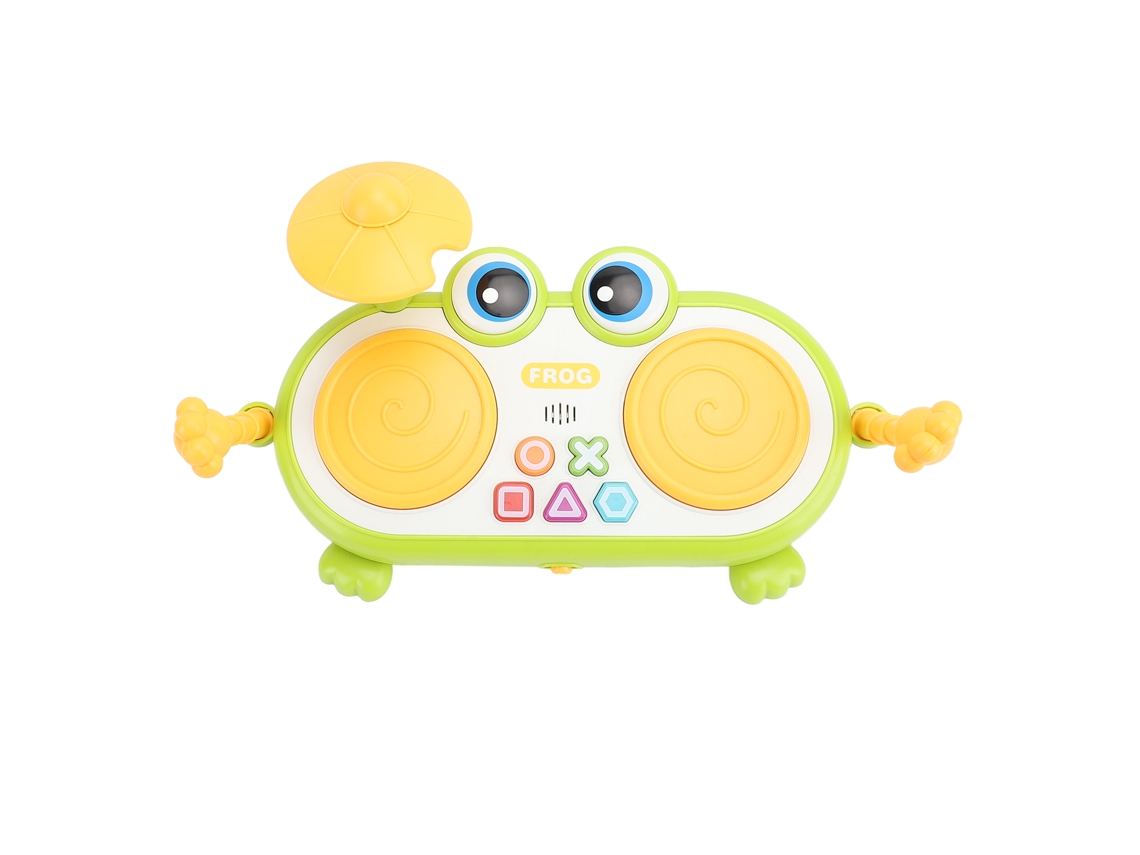 Ats batseria Infantil para Crianças Brinquedo Musical Educatsivo com Baquetas Instrumento Musical para Bebês e Crianças Pequenas