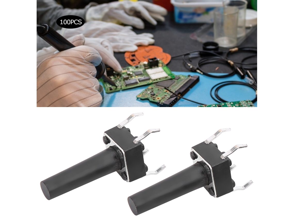 Laxiscreed Interruptor De Contacto Momentâneo Miniatura Para 12v Dc
