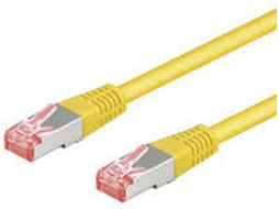 Cabo de Rede GOOBAY (RJ45 - 15 m - Amarelo)