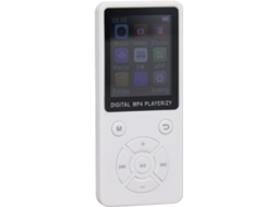 Leitor de MP3/MP4 de 32 GB, tela de 1,8 polegadas, portátil, HiFi, 5.0, Música 1.8 para prazer (branco)