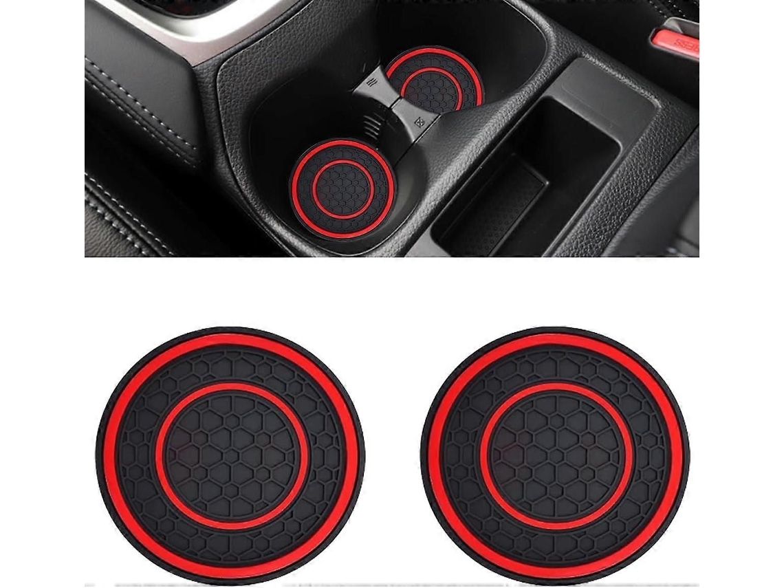 2 Porta-copos Para Carro, 2,75 Polegadas, Antiderrapantes E À Prova De Poeira, Para O Console Central