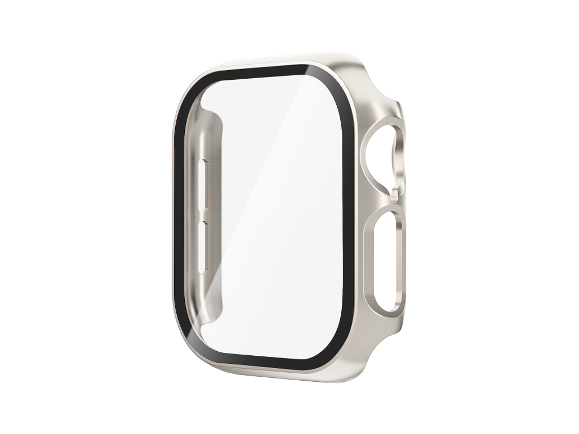 Capa para Apple Watch Series 10 46 Mm com Protetor de Tela de Vidro Temperadostarlight XIAOMOYU