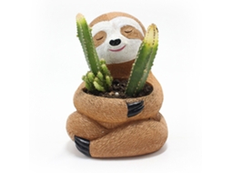 Ornamento de Vasos Sloth Flower Pot LAXISCREED