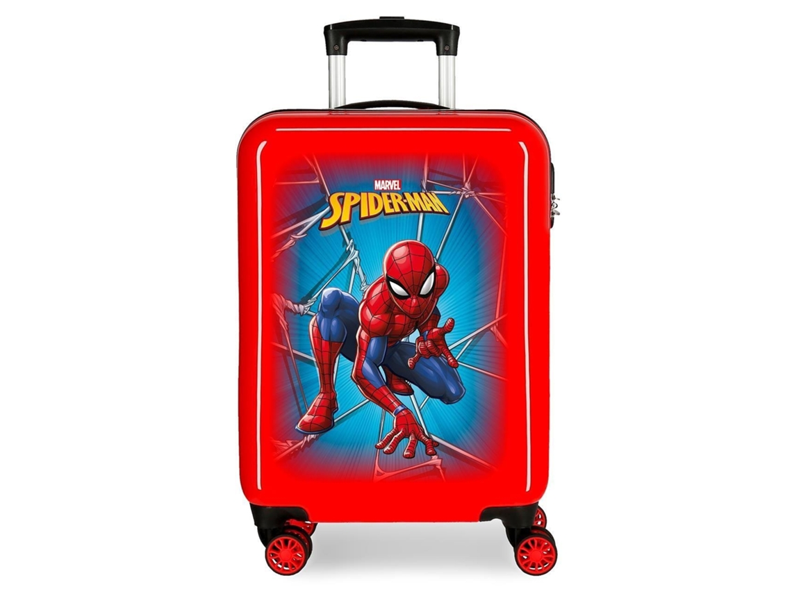 Mala de Cabine MARVEL Spiderman Black Vermelho (55 x 37 x 20 cm - 34L)