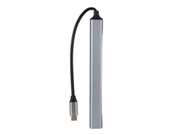 2026zentro-hub Usb C 7 Em 1 Com 1 Usb3.0 E 6 Usb2.0 5gbps Docking Station Plug And Play Para Laptop Mouse Teclado