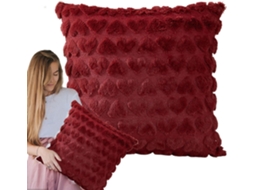 Fronhas para o Dia Dos Namorados Decorativas Quadradas com Estampa de Coração, Macias e Perfeitas CHABERLU