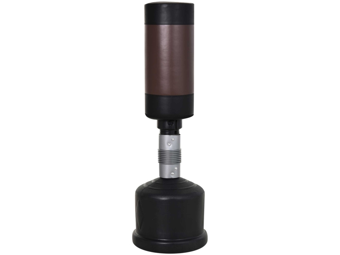 Saco De Pancadas Em Pé, Boneco De Boxe Ajustável De 158 A 186 Cm, Novo Nas Cores Preto E Marrom.