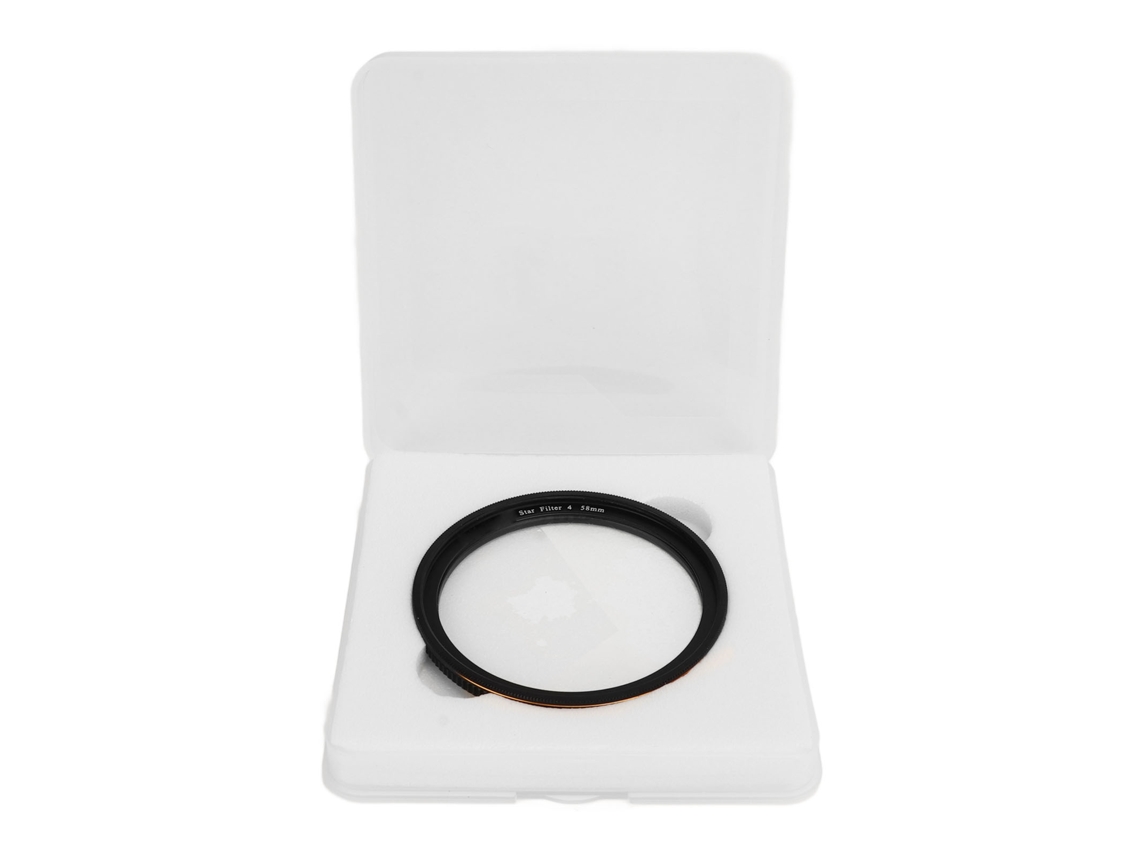 Filtro Estrella Ajustable De 4 Puntos Para Cámaras Dslr Con Recubrimiento Starburst