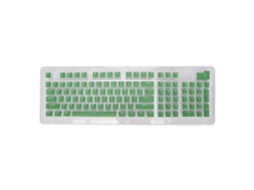Aetheria teclas de Teclado 110 Chaves Altura Oem Fos Step Moldagem Bicolor Abs Acessórios de Computador