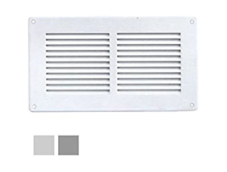 Grelha em Chapa 240X140Mm Cor Cinza LA VENTILAZIONE