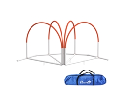 Casinha de Cachorro Resistente às Intempéries Piso Removível Madeira Cedro Dimensões 75x88x82 Cm Cinza/preta SINI TECH STORE