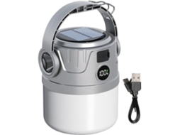 Lanterna Led Recarregável, Dobrável, À Prova D'água, Compacta, Magnética E Multifuncional.