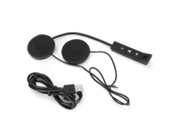 Fones Bluetooth para capacete, moto e carro, com controle de chamadas e música | S/MARCA