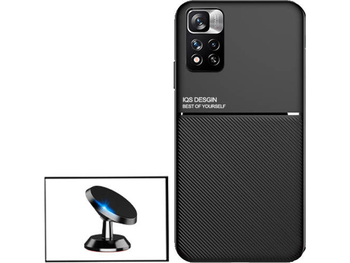 Kit Capa Magnetic Lux Xiaomi Redmi Note 11E Pro PHONECARE Preto