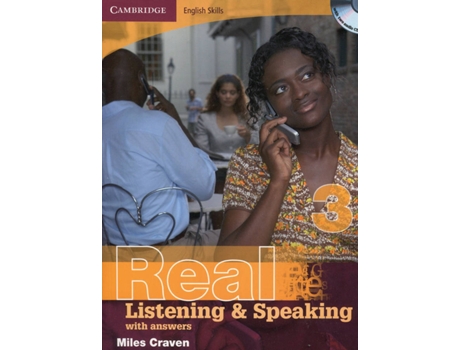 Livro 3.Real Listening And Speaking (+Key+Cd)/ Camb.English Skills de Miles Craven (Inglês)