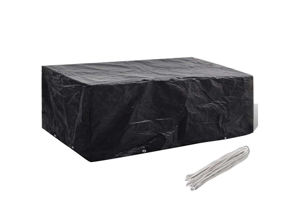 Vidaxl Capa Para Mobiliário De Jardim Com 8 Ilhós 200x160x70 Cm
