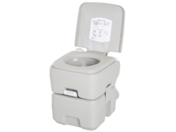 Banheiro Químico Portátil 41,5x36,5x42cm Hdpe, Tanque 20l Removível, Carga 147kg, para Acampamento e Idosos. Ge