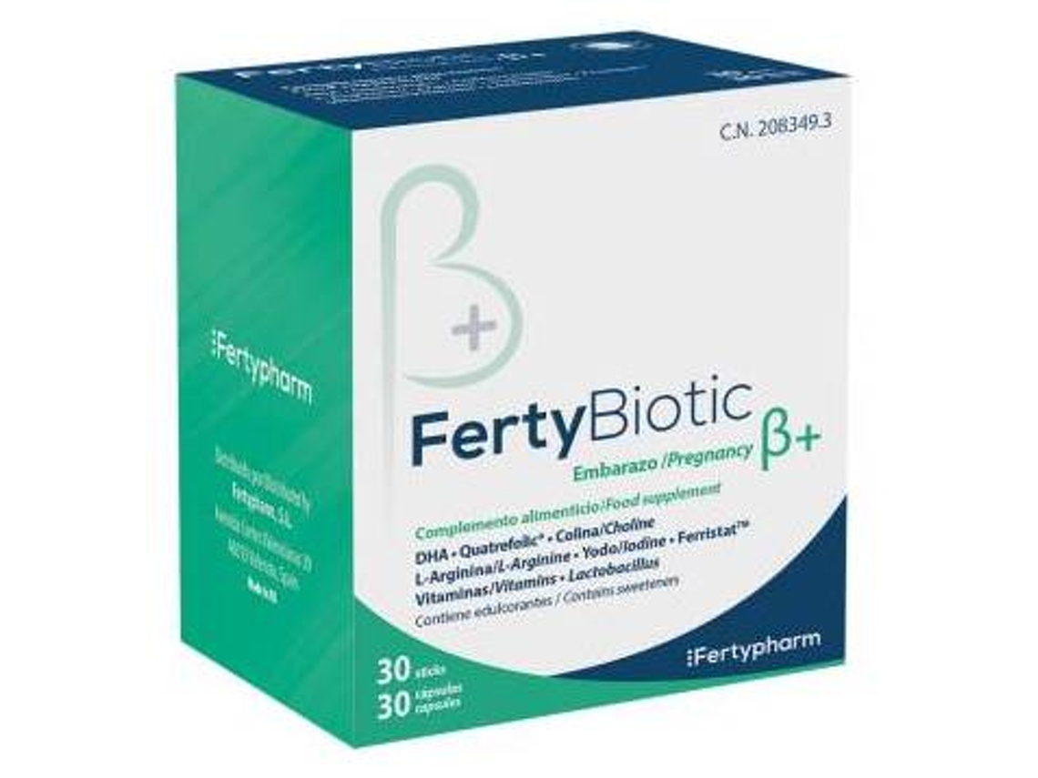 Fertibiótico Gravidez B 30 Doses FERTYPHARM