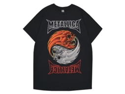 Metallica Yin Yang T-shirt Classic Unisex Adults Size:m