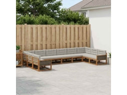 Vidaxl Conjunto De Sofás Para Exterior 10 Unid.