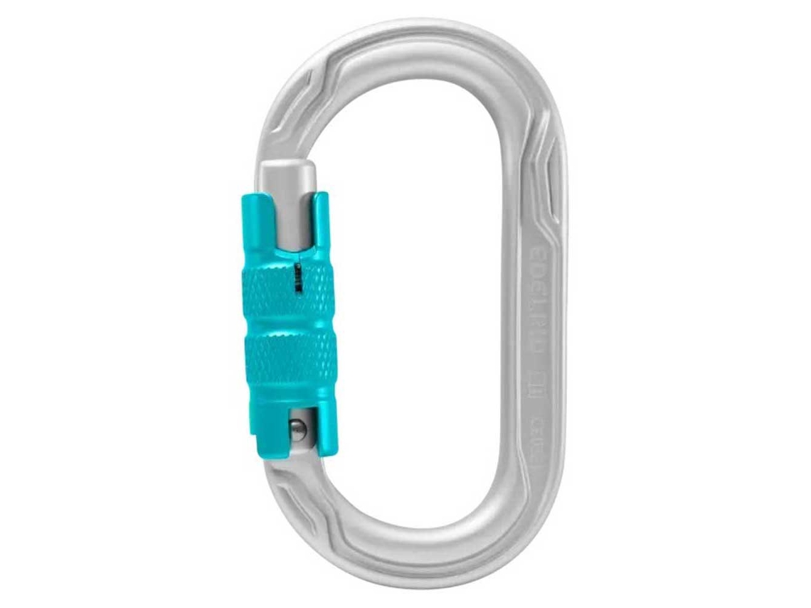 Mosquetão Oval Power 2500 Triple Prateadoedelrid