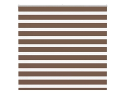 Vidaxl Cortina De Zebra 160x150 Cm Largura Do Tecido 155,9cm Poliéster
