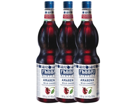 Schnapp Fabbri Sirop Amarena Cherry 1 L (Caixa de 3 unidades)