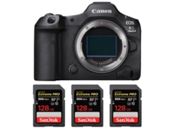 Eos R5 Mark Ii + 3 Sandisk 128gb Uhs ii 300mb/s + Ebook “20 Dicas para Fotos Que Impressionam” CANON