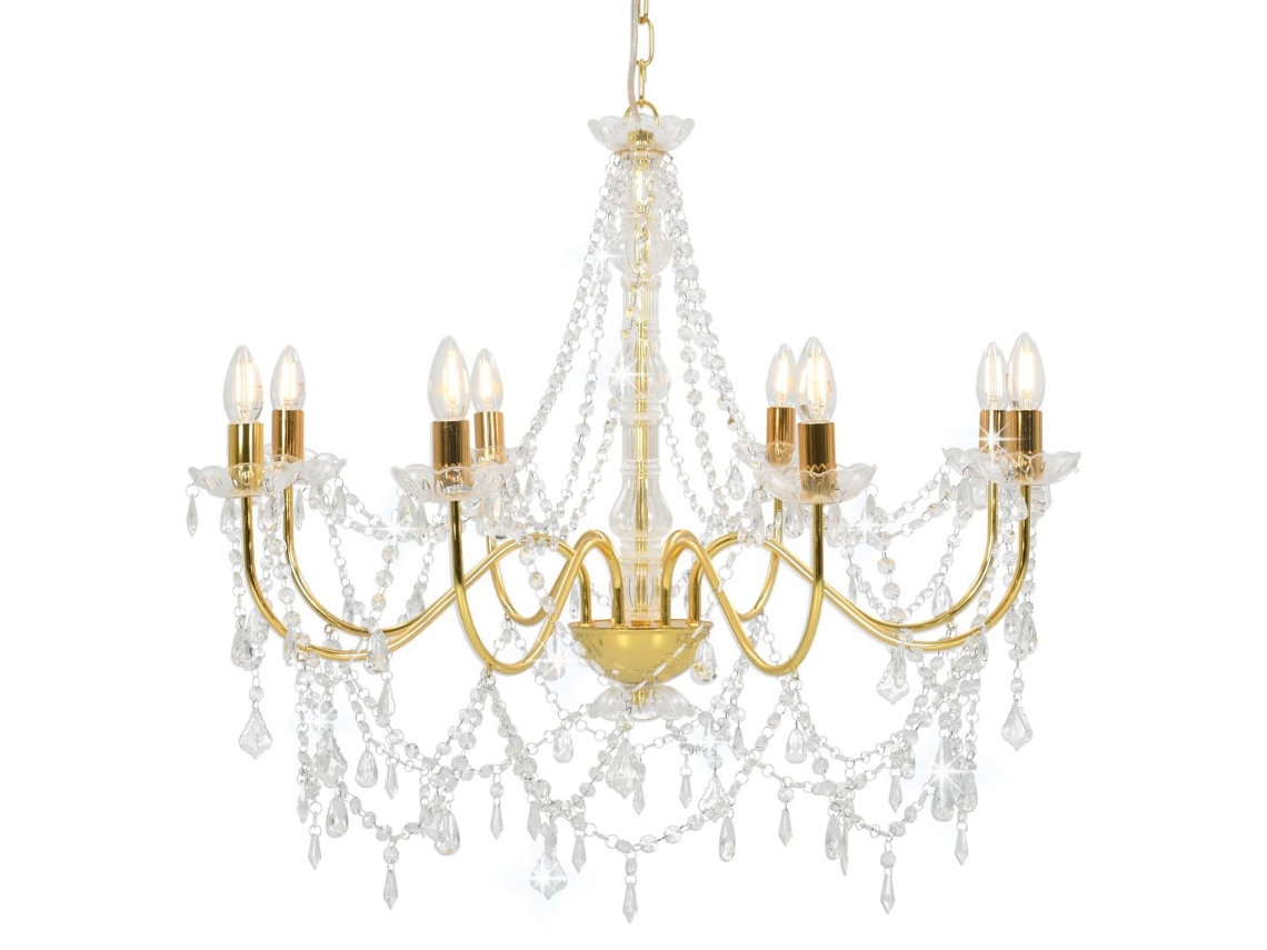 Lustre VIDAXL Gold Metal (80 x 75)