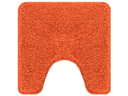 Conjunto 1 Tapete De Banho Vidaxl Laranja Polipropileno (50 X 50 Cm)
