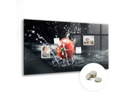 Quadro Magnético Tomate Para A Cozinha Espelharte (120x60 Cm)