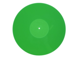Tapete Antiestático De Ácido Para Toca-discos Profissional 12 Polegadas Melhora Qualidade Do Som Verde