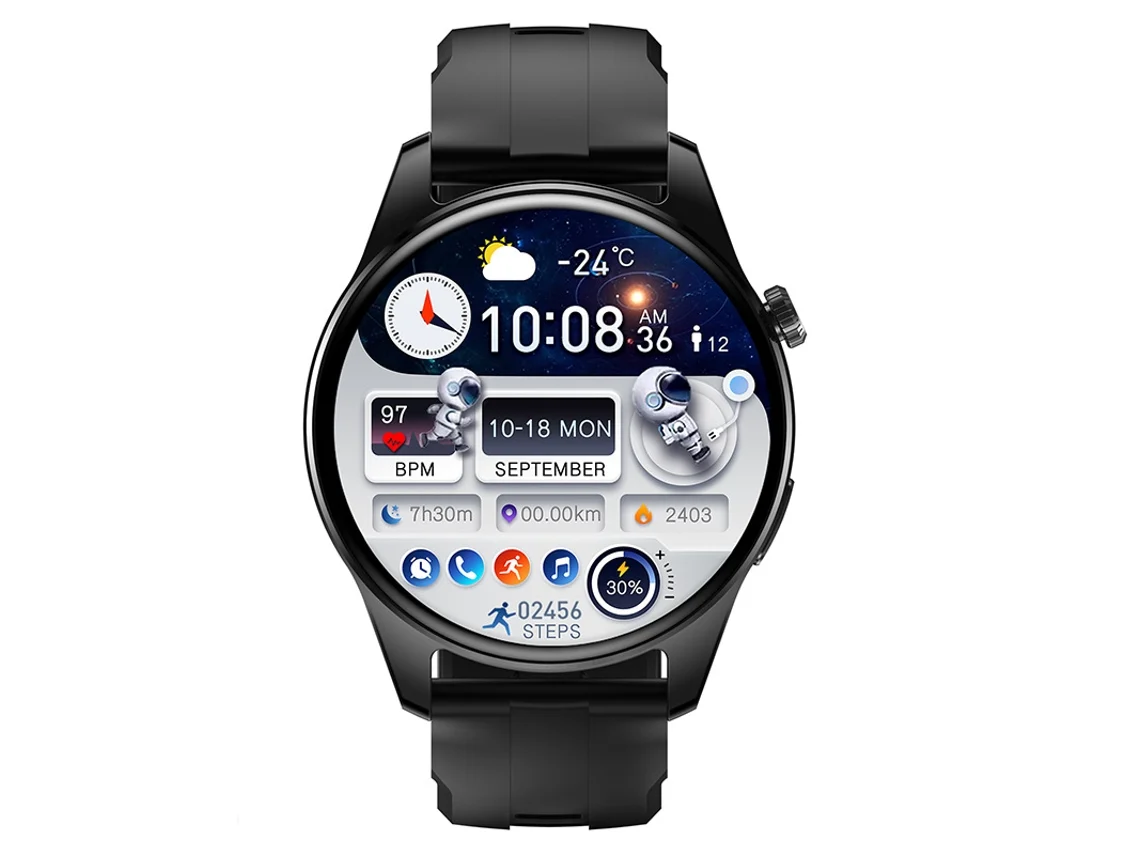 Smartwatch Hk4 Preto