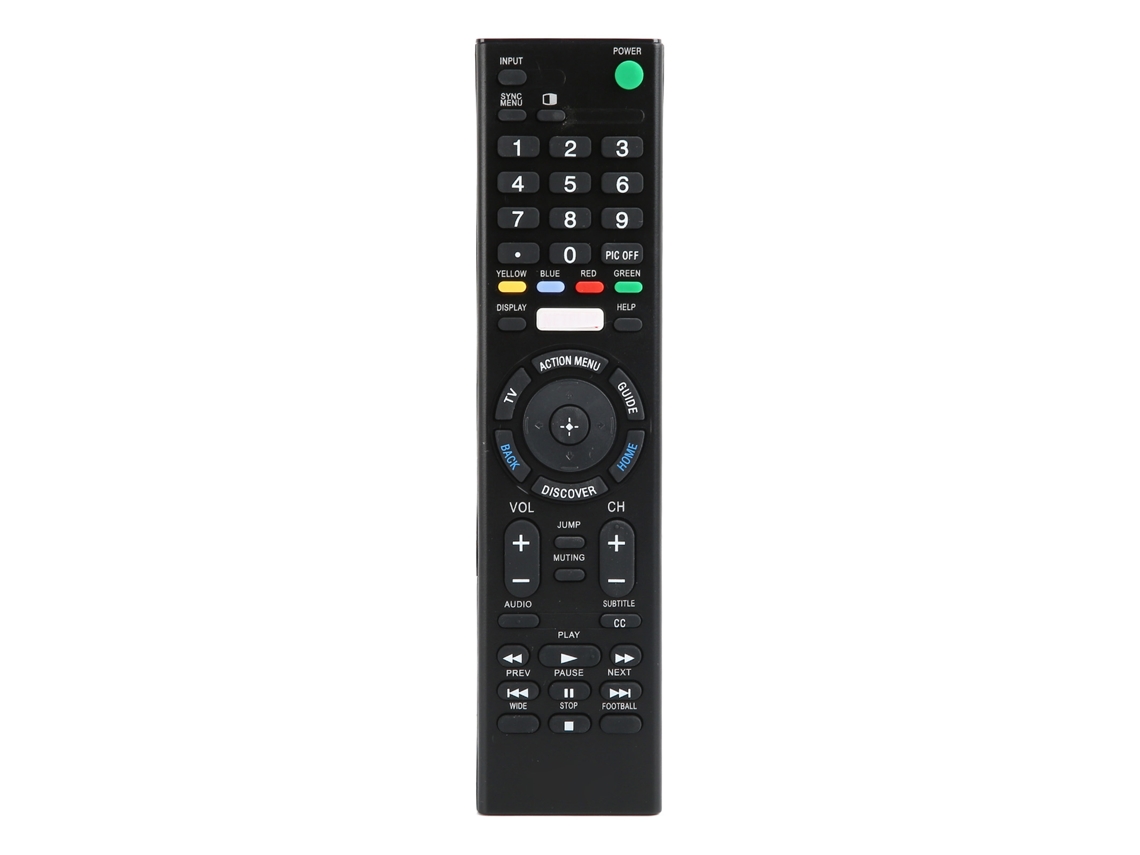 Aetheria controle Remoto Substituto Rmt Tx100u Compatível com Tv Xbr 75x940c Xbr 55x910c e Outros Modelos
