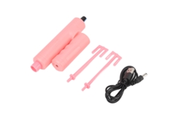 Misturador Elétrico de Resina Epóxi Portátil Plegável para Tinta Cerâmica Esmalte Pigmento Rosa