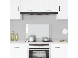 Vidaxl Painel Anti-salpicos Cozinha 80x50 Cm Vidro Temp. Transparente