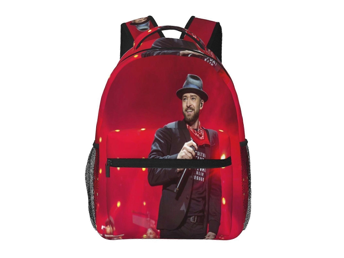 Mochila De Estudante Justin Yimberlake A9, Durável E Leve, Com Alça De Ombro Impermeável E Respirável Olysi Shop (m9)