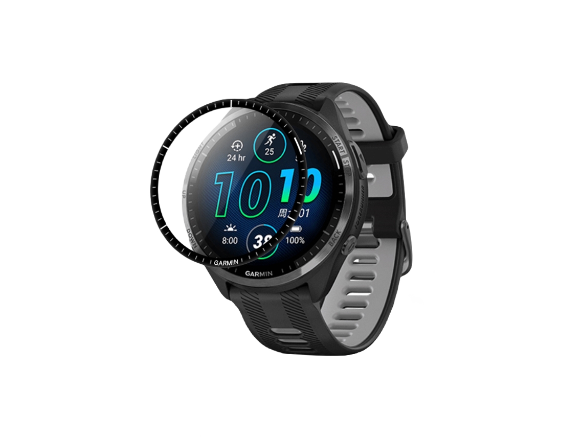 Protetor de Tela Macio para Garmin Forerunner 965 Transparente