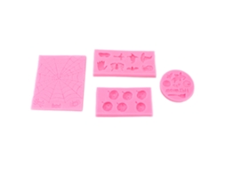 Mold De Silicone Halloween Resistente A Alta Temperatura Fácil De Usar