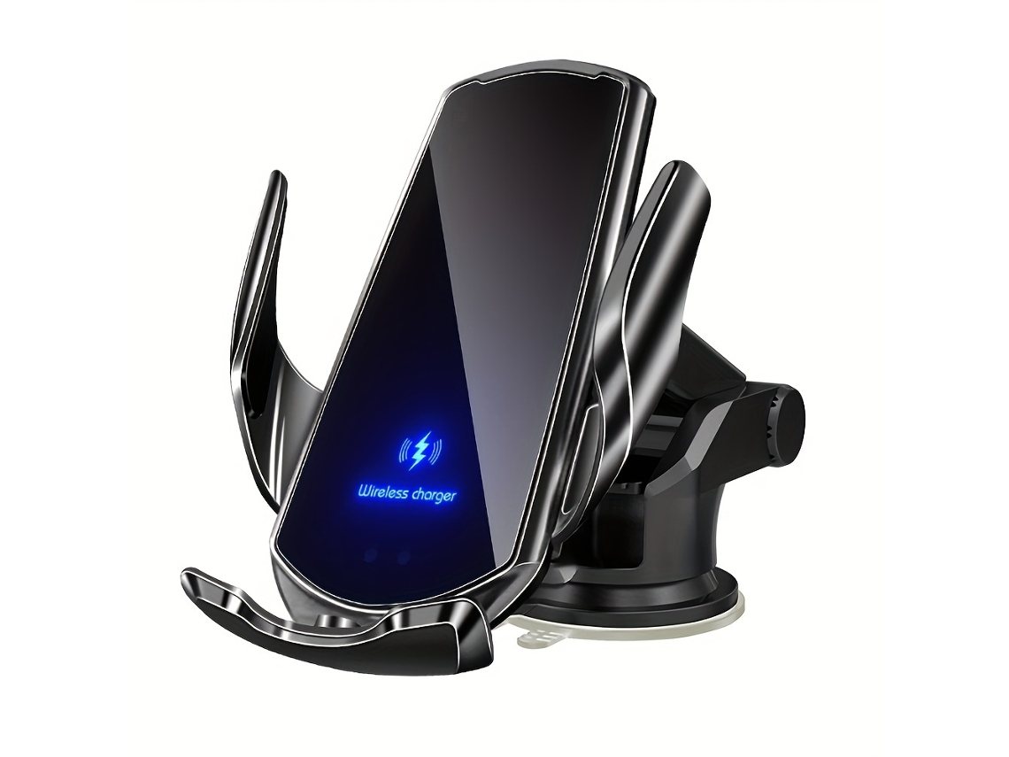 Suporte Magnético para Carregador de Carro com fixação automática e rotação de 360° para iPhone, Samsung, Xiaomi STELASPLEN