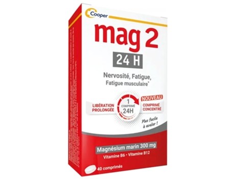 MAG 2 Fórmula Intensificada 24H 40 Comprimidos