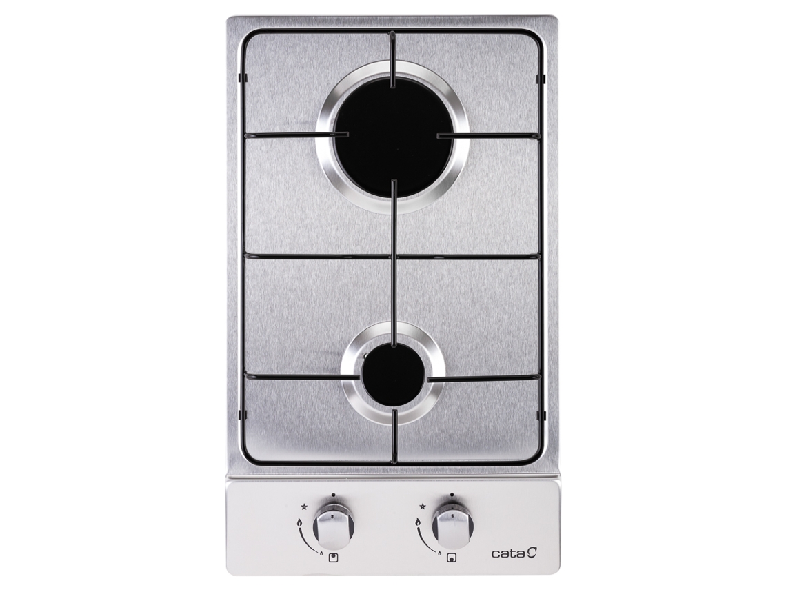 Placa de Gás CATA GI 3002 X (Gás Natural - 52 cm - Inox)