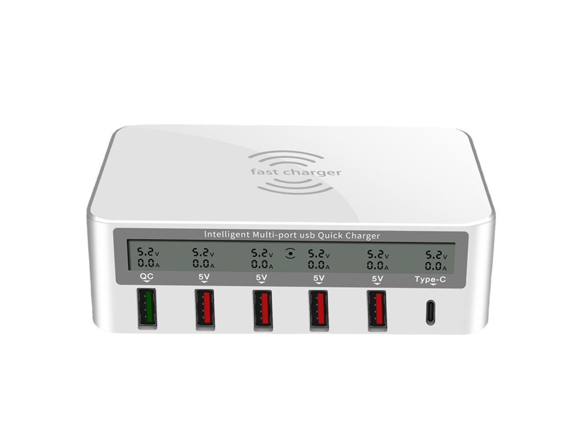 Carregador Sem Fio Usb LAXISCREED Rápido Multifuncional