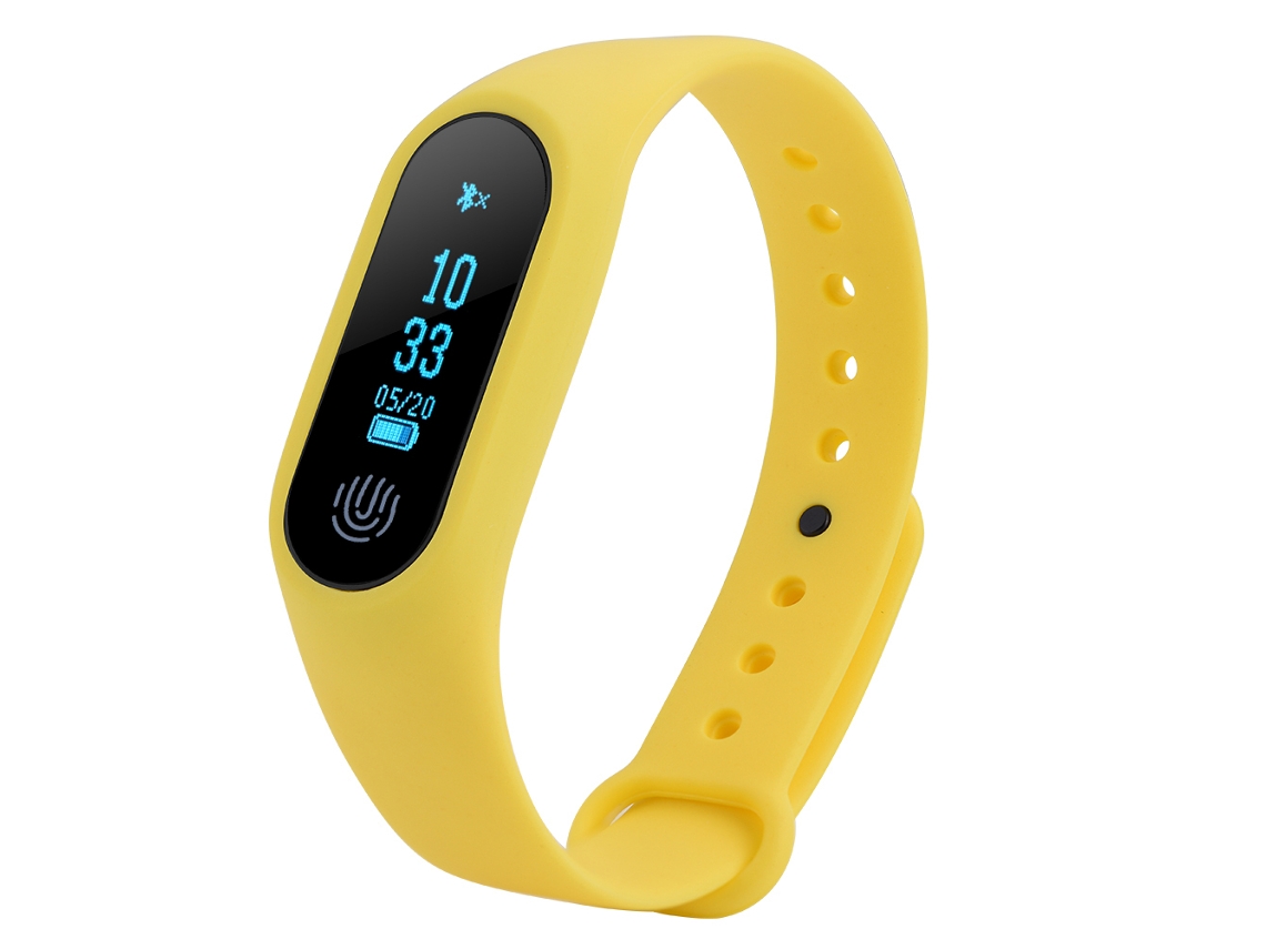 Pulseira Inteligente Esportiva Com Contapassos E Monitor Cardíaco
